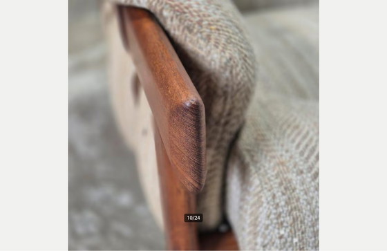 Image 1 of H.W. Klein Bramin Vintage Scandinavian, 2 and 3-seater sofa