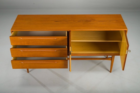 Image 1 of Mid-Century Teak Type RT 200 Sideboard in Teak by Heinrich Riestenpatt for RT Möbel, 1960s