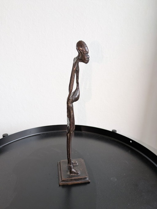 Bronze statue