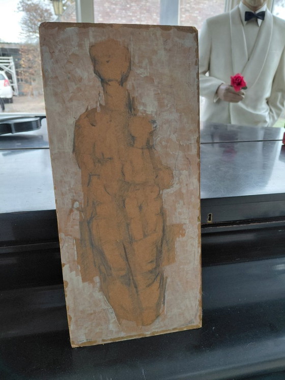 Image 1 of Dipinto su tavola Caveto - di Jan Dohmen Olandese | 1923