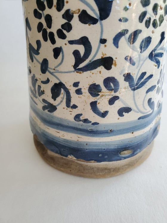 Image 1 of Albarello - Apothekergefäß - Steingut aus dem 17. Jahrhundert (Ref. 3793)