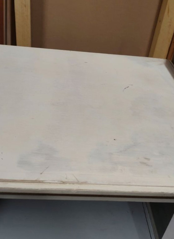 Image 1 of Antique low display cabinet in solid wood