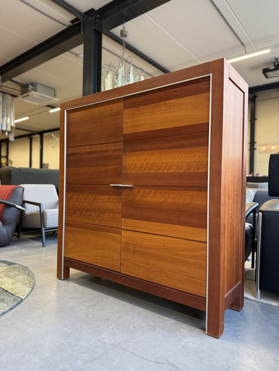 Image 1 of Hans Daalder Roots Servies Kast Kersen Hout 130