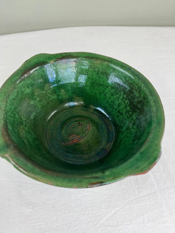 Ciotola in terracotta smaltata verde – Ciotole, Brutalist (photo 5 of 9)