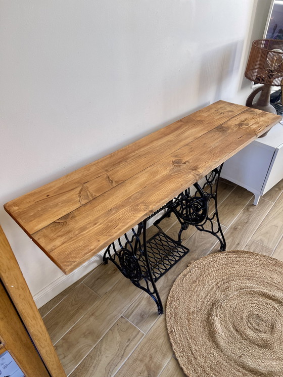 Image 1 of Singer Console