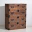 Antique Japanese Tansu Chest of Drawers - Meiji / Taishō Period (c. ) #24 – Iron (photo 7 of 40)