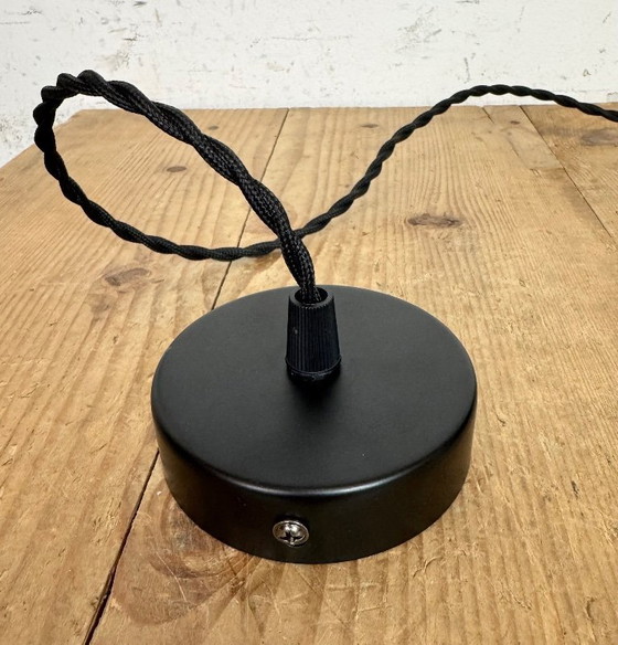 Image 1 of Lampada da soffitto vintage industriale verniciata in grigio, anni 2000