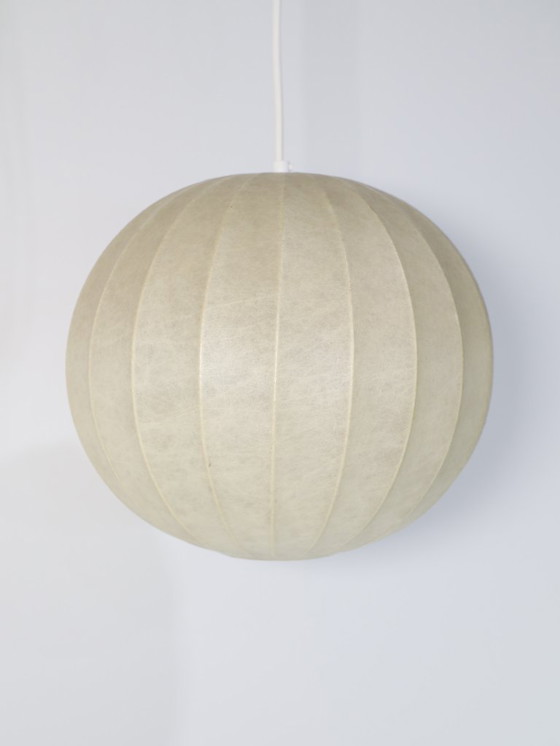 Image 1 of Cocoon pendant lamp Achille Castiglioni Italy 1960s