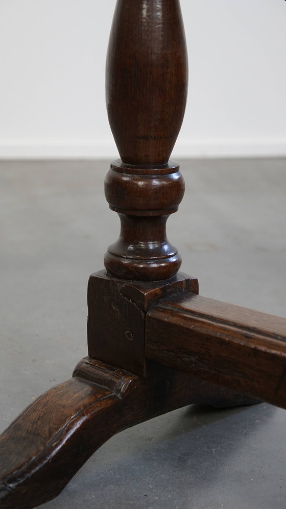 Image 1 of 17th Century Antique Folding Table/Side Table