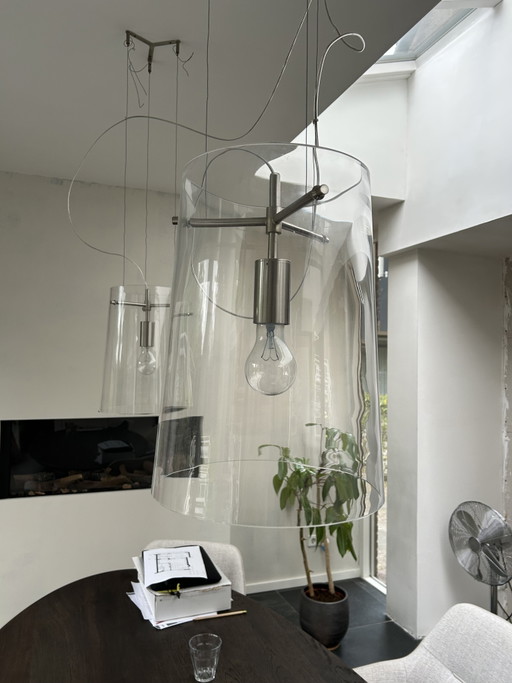 Prandina CPL S7 Lampade a sospensione – hanglampen, Glass, Chrome (photo 2 of 5)