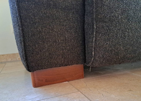 Jan Des Bouvrie 3,5 Zits Bank – Banken, Textile, Wood (photo 3 of 5)