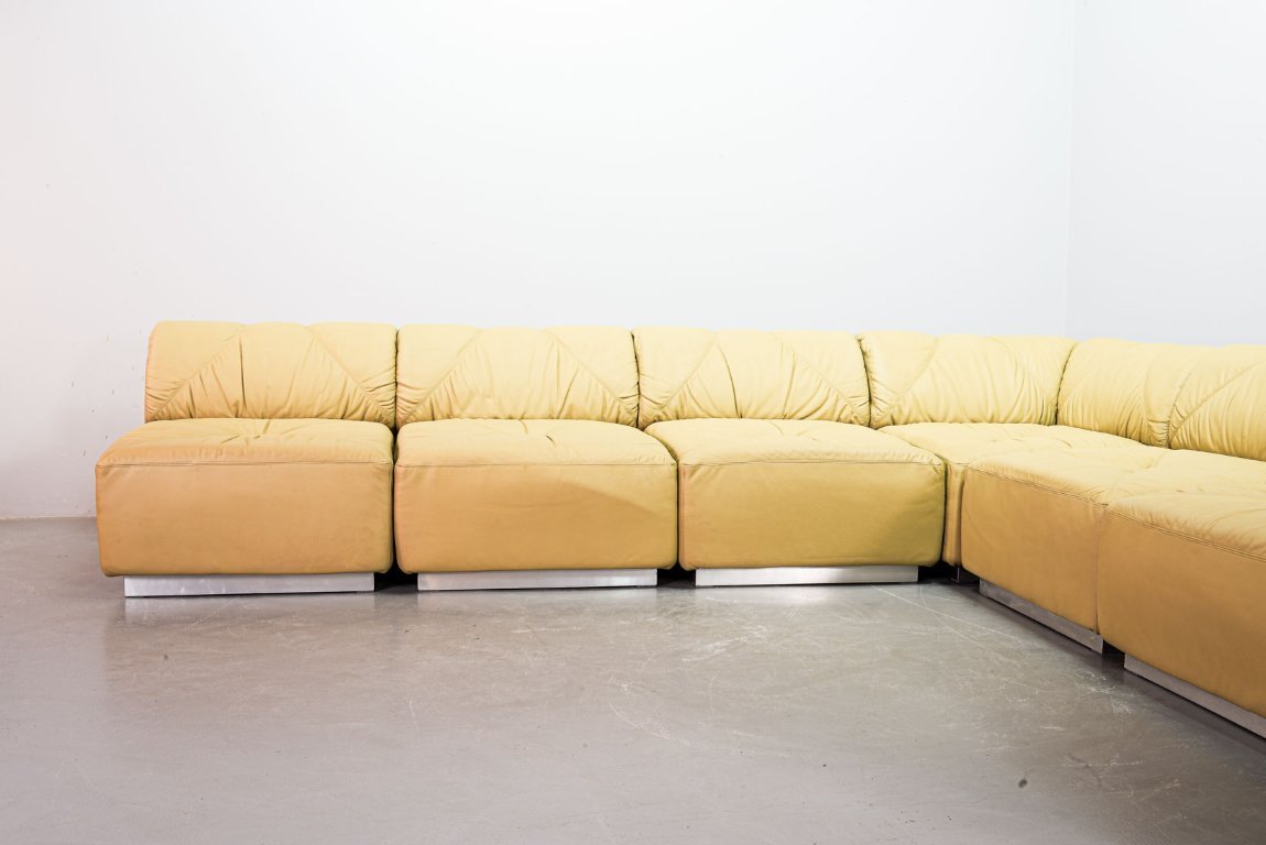 ⭐︎ yonzero works.専用⭐︎ MOLN leather sofa Sandy Leather Modular Walter Knoll Domaine Sofa Designed by Bernd