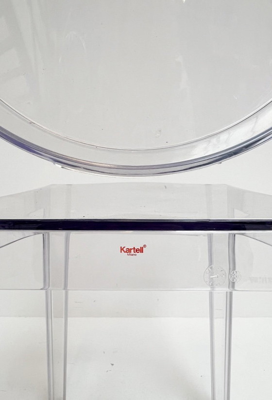 Image 1 of Set of 6 Victoria Ghost chairs by Philippe Starck for Kartell, after 2000