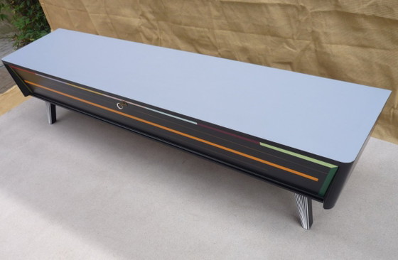 Vintage Low Sideboard 220cm – Wood (photo 3 of 9)