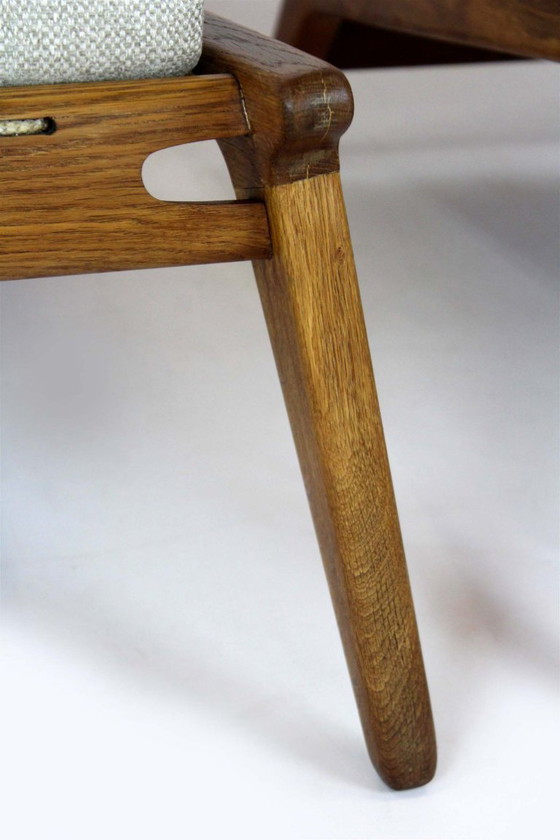 Image 1 of Restored Mid-Century Scandinavian Hunting Chairs attributed to Uno & Östen Kristiansson, 1950s, Set of 2