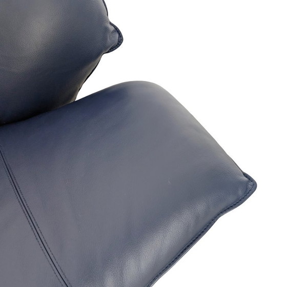 Image 1 of Original Leolux Tango Sofa Design Couch Leather Black Italy