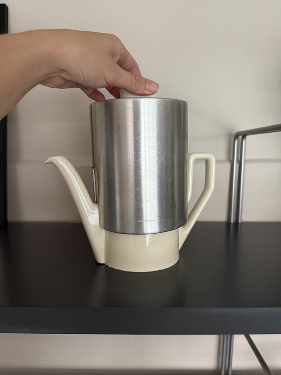 Image 1 of Waku foreign x van nelle thee/koffiekan jaren 60