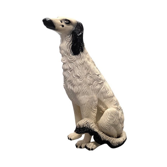 Image 1 of Statue de chien en céramique italienne vintage
