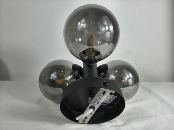 Image 1 of Lucide Trudy Ceiling Light Bathroom Lamp - Black