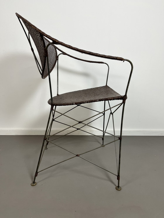 Image 1 of 2 rotan Yuzuru Yamakawa Rattan stoelen 