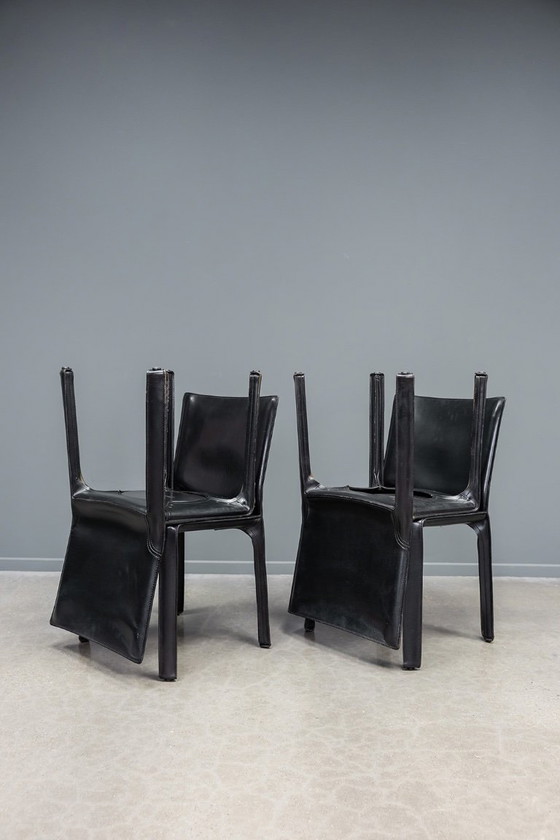 Sedie Cab, set di 4 – Cassina, Sedie da pranzo, Altro (photo 3 of 10)