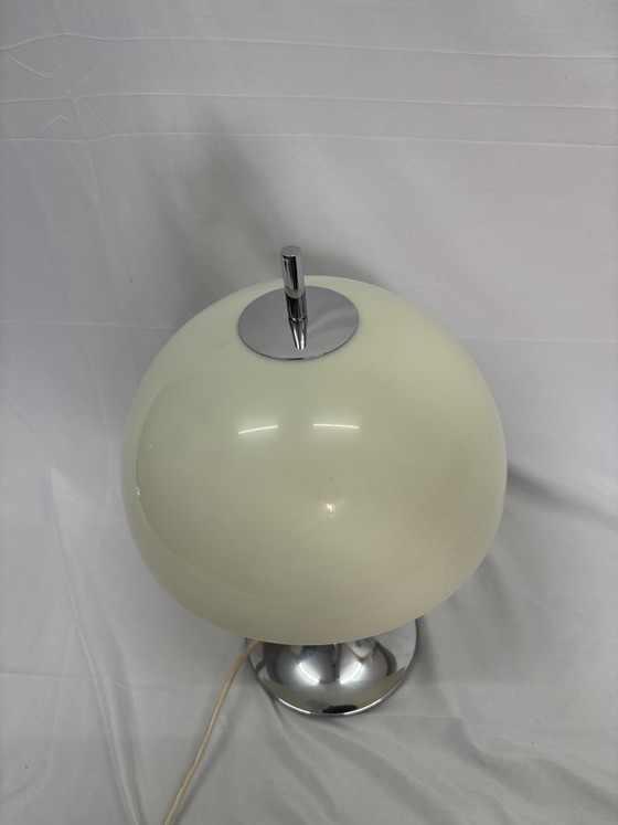Image 1 of Vintage space age 'Mushroom' tafellamp Frank Bentler, Wila