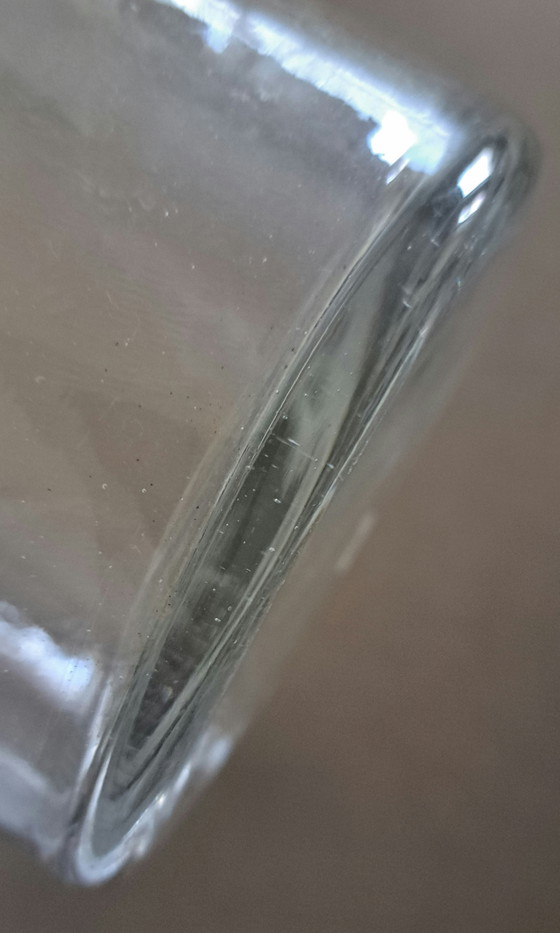 Image 1 of Antikes Apothekerglas aus Glas mit Metalldeckel, sauber