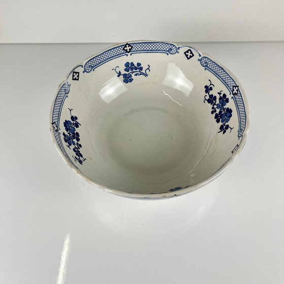 Image 1 of KG Insalatiera Lunéville Terre de Fer, modello "Jane", blu, 1890-1915
