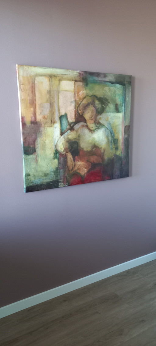 Painting Käthe Ruyssenaars