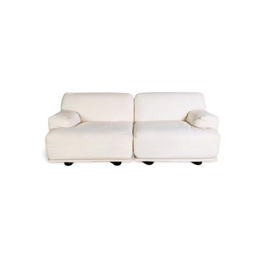 Canapé original Cassina Fiandra Vico Magistretti design deux places