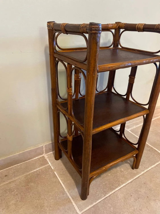Rattan shelf – Shelving unit, Wicker (photo 3 of 11)
