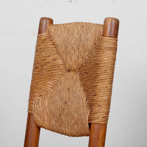 Image 1 of Set van 6 stoelen, Bauche model nr. 19, van Charlotte Perriand, 1950