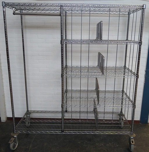 Industrial clothing rack from Hammerlit