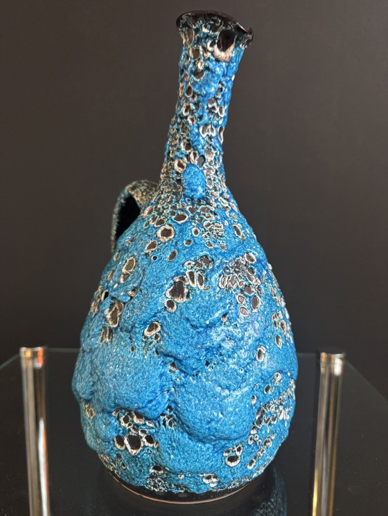 Image 1 of Brocca in ceramica con schiuma Vallauris, anni '60