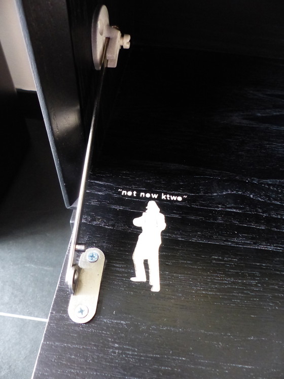 Image 1 of Meuble TV design scandinave noir