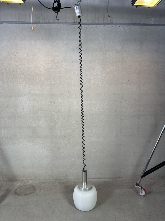 Image 1 of Lampada a sospensione vintage in vetro - nota anche come (DDR)