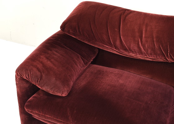 Image 1 of Maralunga Sofa by Vico Magistretti for Cassina, Italy 1973