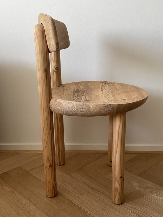 Image 1 of Silla de comedor Rainer Daumiller de pino – Diseño danés, años 70