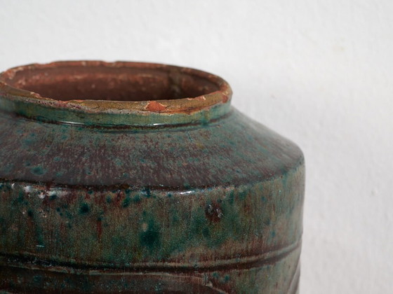 Antieke oosterse Vaas met bloemenreliëf (ca. 1820) #38 – Vazen (photo 11 of 40)