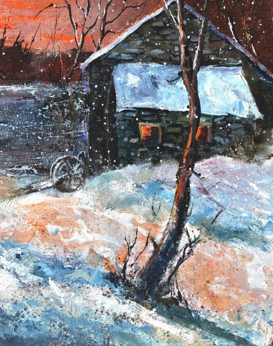 Serata tranquilla in inverno – Dipinti e disegni, Tela (photo 4 of 5)
