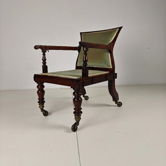 Rare Victorian Adjustable Armchair By J. Alderman, London – Wood (photo 11 of 15)