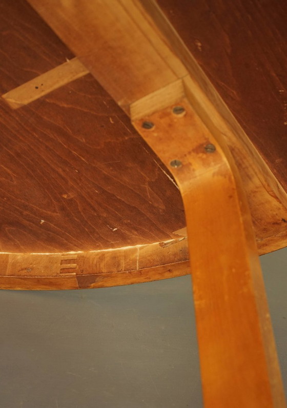 Image 1 of  L-leg Dining Table Model 91 by Alvar Aalto for Artek Finland, 1940s