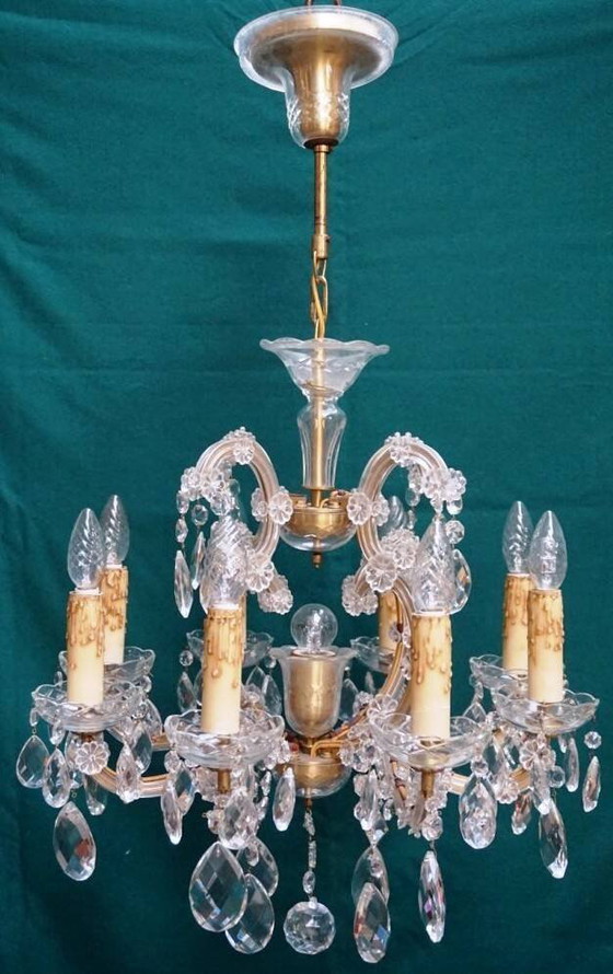 Lustre Marie-Thérèse - cristal, bronze. – Crystal (photo 6 of 7)