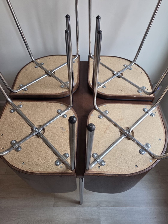 Image 1 of VINTAGE IKEA/ Fusion Dining Setting By Sandra Kragnert