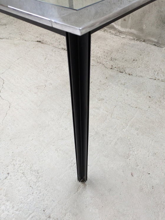 Image 1 of Azucena - Luigi Caccia Dominioni - Tavolo - Bande cromate T10 - Cristallo