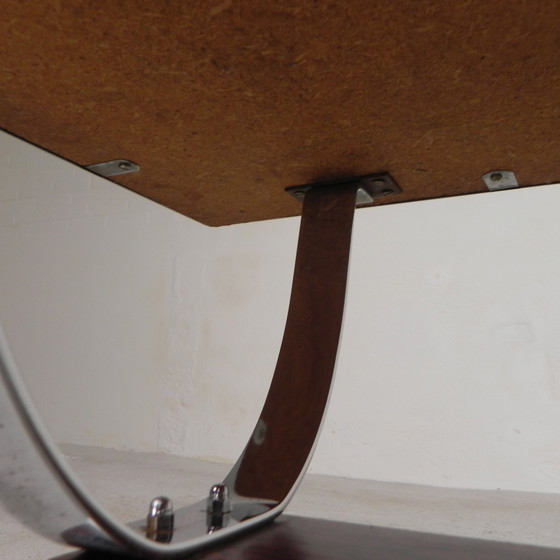 Image 1 of Tile Table With 21 Tiles, Signed ''Ledu''