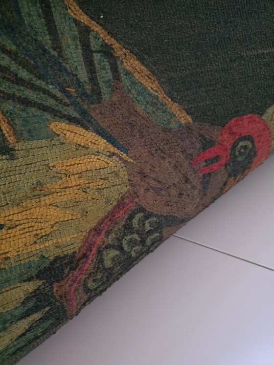 Brigitte Doerge Arte Manuale Blauer Simurgh Limitato – jab Handkunst Galerie, Decorazioni murali, Wool, Silk (photo 4 of 5)