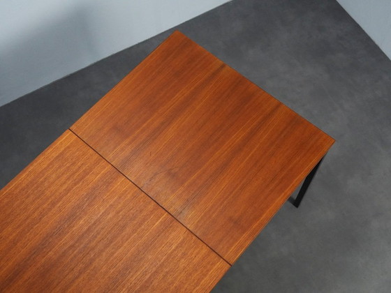Extendable Dining Table Model 3707 by Gispen, Netherlands, 1960s – Metal, Wood (photo 7 of 8)