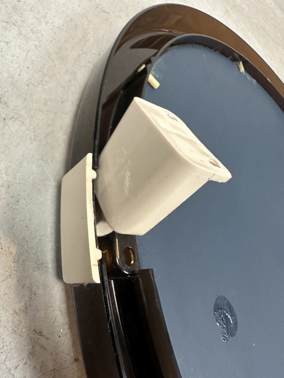 Image 1 of Specchio inclinabile vintage - lucite fumé