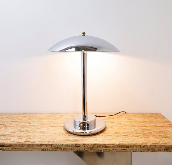 Image 1 of Lampada da tavolo/scrivania vintage francese Aluminor a forma di fungo - anni '70